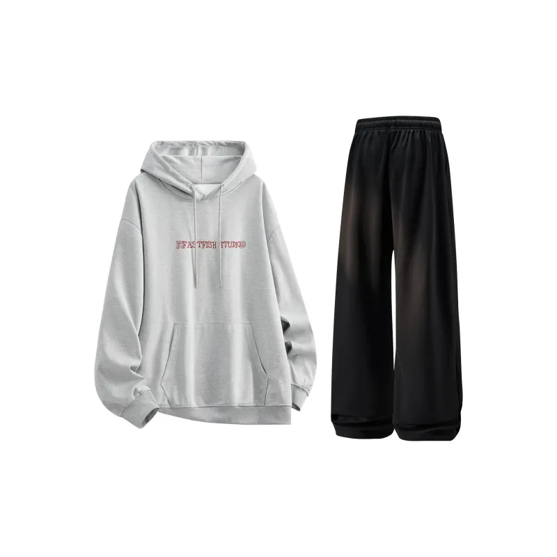 FASTFISH Sweatshirt Sets Unisex-5