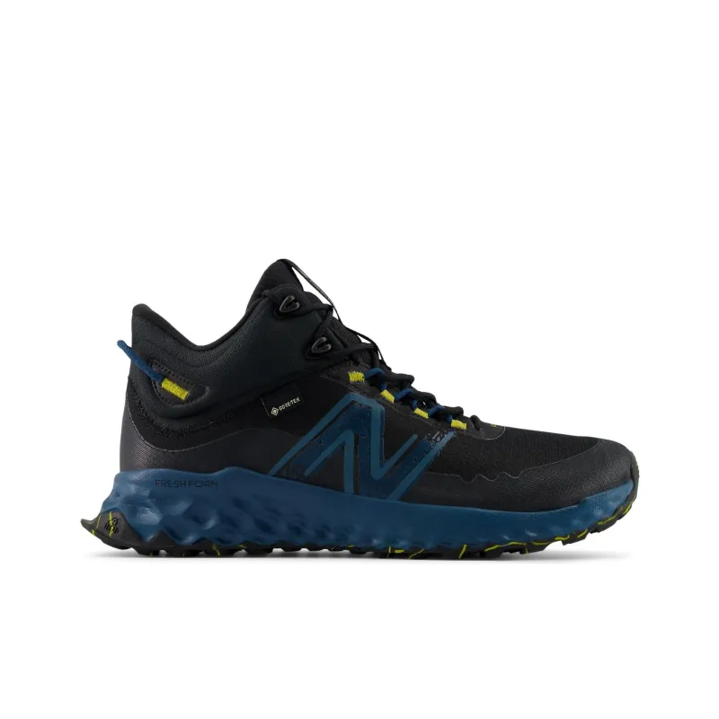 New Balance NB Fresh Foam Garoe V1 Slip Resistant Water Resistant Low Top Running Shoes Men's Black Blue-1