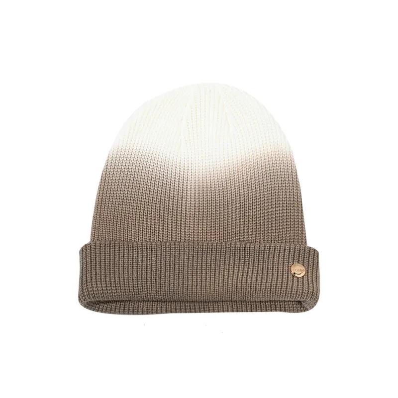 FREE RABBITⅡ Preppy Style Stripes Gradient Pullover Beanie Unisex-3