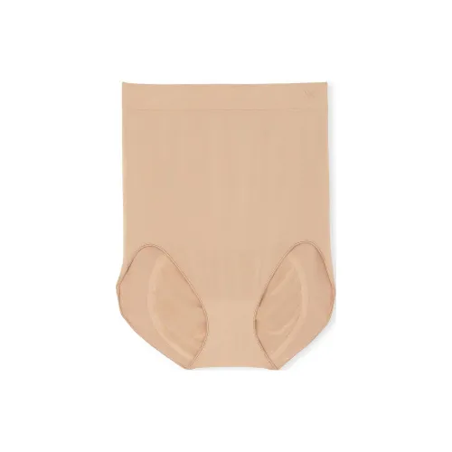 Victoria's Secret SeamlessShaping High-Waist Brief Panty / Praline Shapewear Bottom Women's Fruit Seed Candy