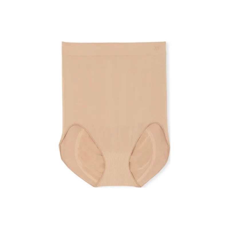 Victoria's Secret SeamlessShaping High-Waist Brief Panty / Praline Shapewear Bottom Women's Fruit Seed Candy-0