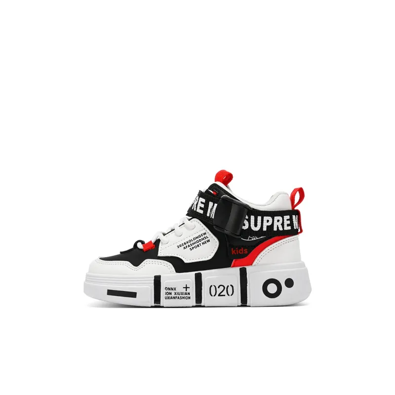 ROBINHOOD Slip Resistant Mid Top Kids' Skateboarding Shoes Kids'-10