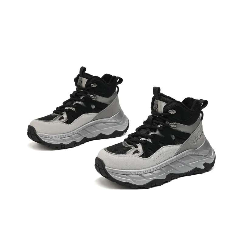 EBLAN Chunky Sneakers Women's Gray-1