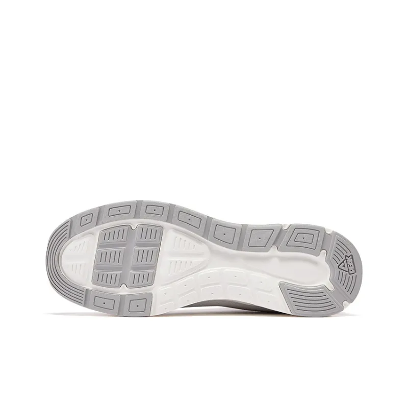 PEAK Durable Cushioning Low Top Running Shoes Men's Iron Gray-3