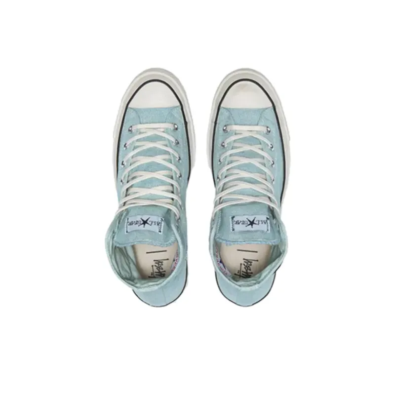 Converse Stussy X Our Legacy X Chuck 70 High 'Pool Blue'-3