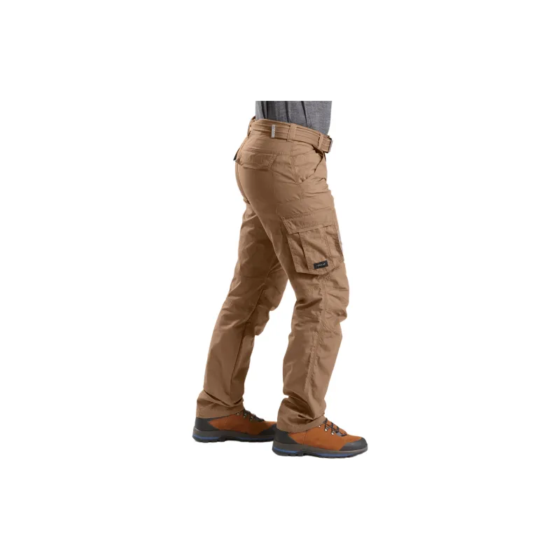 DECATHLON FORCLAZ TRAVEL100 Cargo Pants Men's Brown-3
