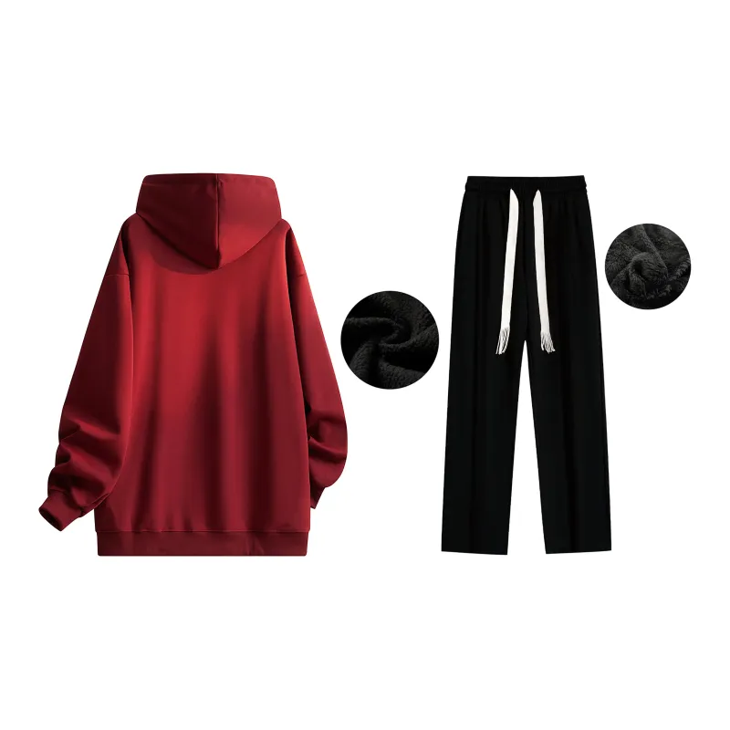 LA'T.WEEKEND Sweatshirt Sets For Fall And Winter Unisex-7
