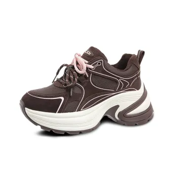 Craftsman Gang Slip Resistant Height Increasing Warm Low Top Chunky Sneakers Women's
