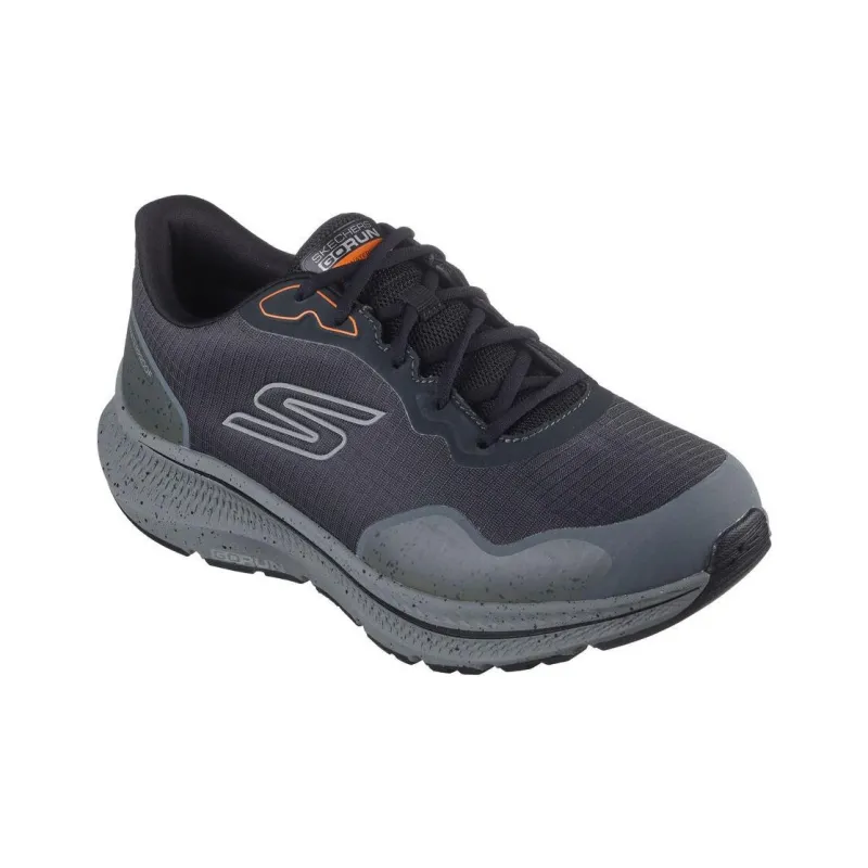 Skechers Go Run Consistent 2.0 Waterproof And Breathable Low Top Running Shoes Men's Gray-2