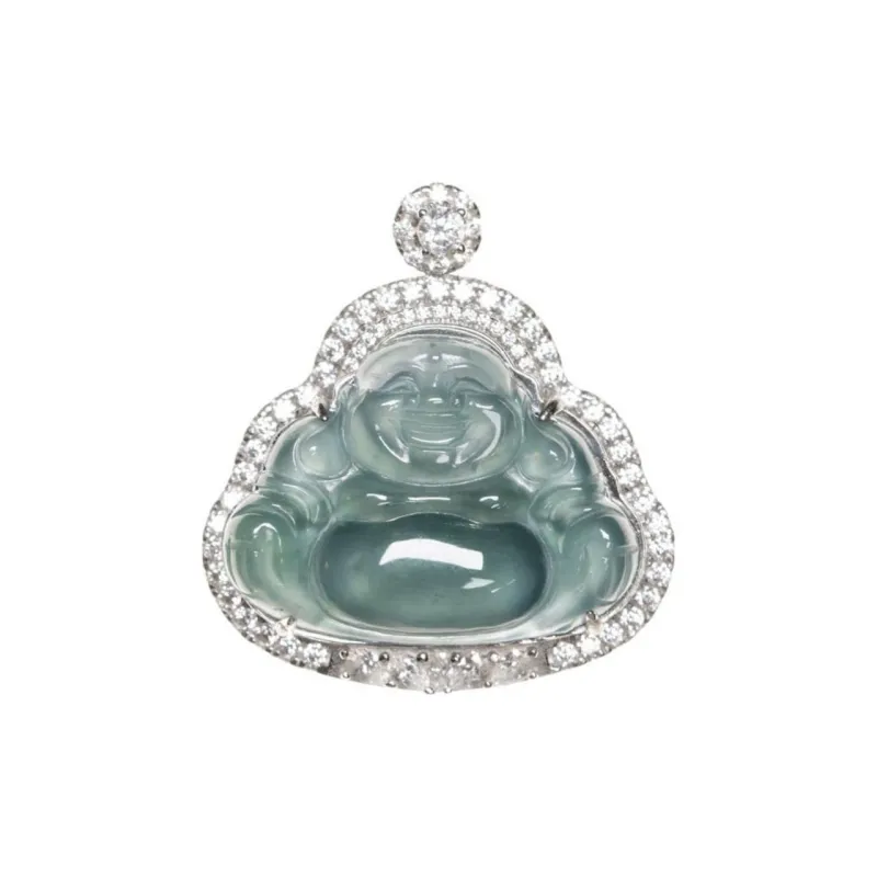 KALAIYIN Ice Glutinous Jadeite Necklaces Unisex-0