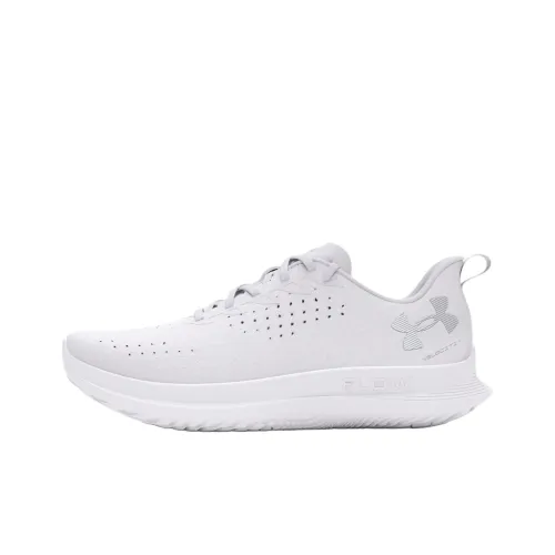 Under Armour Anti Slip Wear Resistant Low Top Casual Running Shoes Women's White