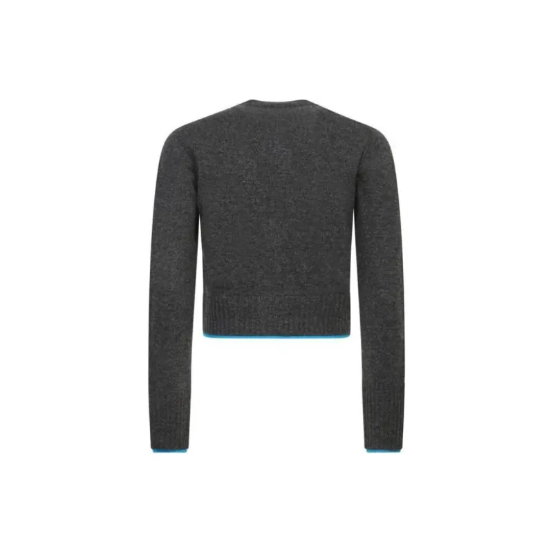 PINKO V Neck Cropped Cardigan-1