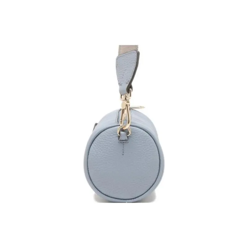 Furla Leather Cylinder Bag Crossbody Bag Shoulder Bag Women's Blue-2