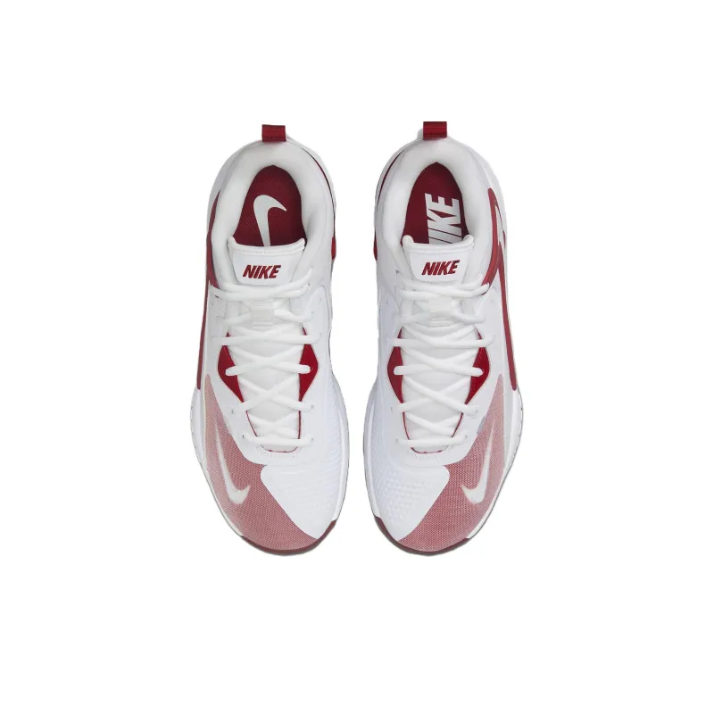 Nike HyperSet 2 White Team Crimson-3