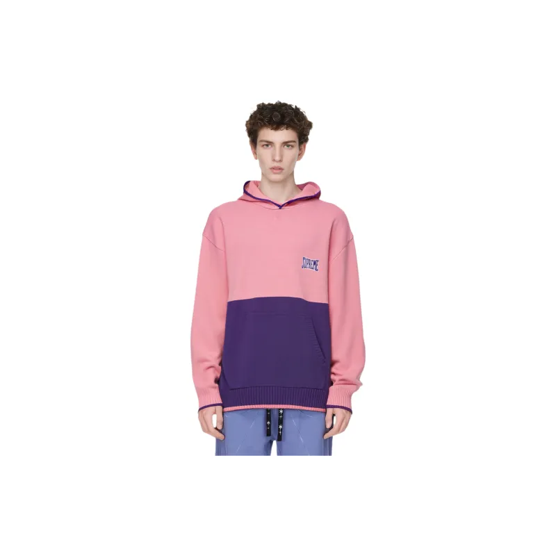 Supreme 2 Tone Hooded Sweater-2