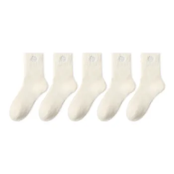 MIIOW Mid Calf Socks Women's Combo Set