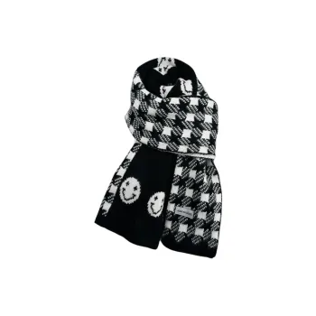 JEANSWEST Faux Cashmere Knit Scarves Unisex