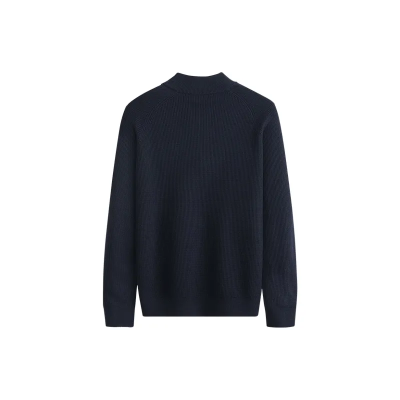 Dance With Wolves Sweater Men's Dark Blue-1