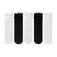 5 Pack (1 White Diamond 1 Black Crisscross 1 White Stripes 1 Black Heart 1 White Ripple)