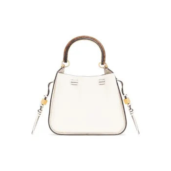 TORY BURCH Miller Leather Shoulder Bag Crossbody Bag Handbags Women's Ivory White
