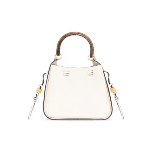 TORY BURCH Miller Leather Shoulder Bag Crossbody Bag Handbags Women's Ivory White
