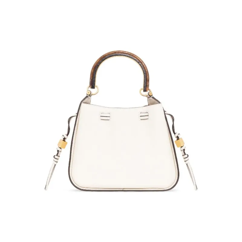 TORY BURCH Miller Leather Shoulder Bag Crossbody Bag Handbags Women's Ivory White-0