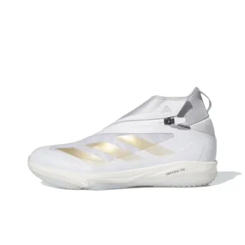 Adidas Adizero Impact+ Turf Trainer Cloud White Gold Metallic Team Light Grey