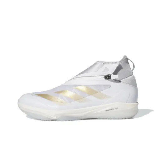 Adizero Impact+ Adidas Turf 'White Gold Metallic'