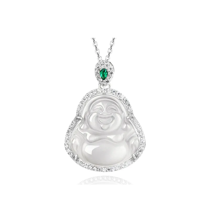 Central Fashion Chalcedony Necklaces Women's-3