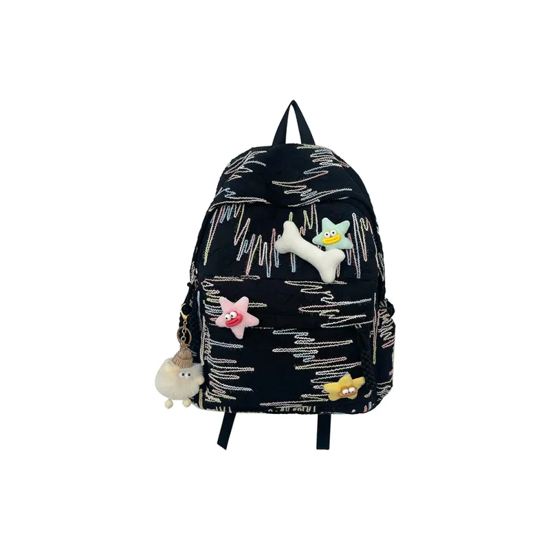 Kaka Tree Oxford Students Backpack Large Size Unisex-14