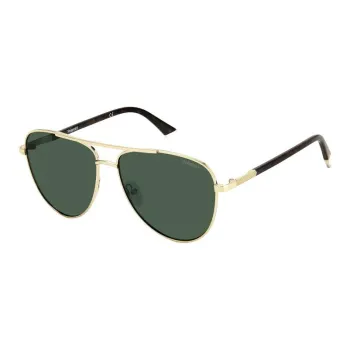 Polaroid Metal Aviator Sunglasses Men's Gold