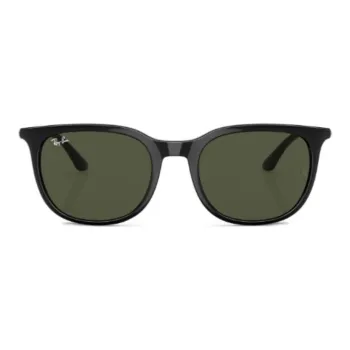 RayBan Acetate Round Sunglasses Men's Dark Green