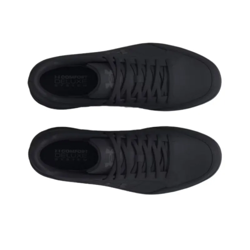 Under Armour Official Anti-Slip Wear-Resistant Low-Top Skateboard Shoes Women's Black-2