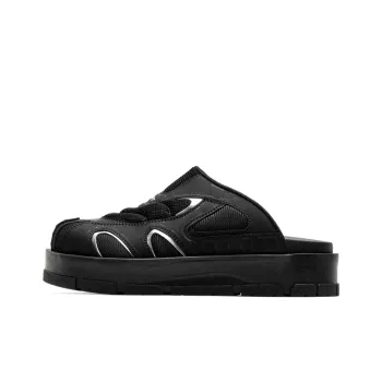 Mule Donkey Abrasion Resistant Wrap toe Slippers Unisex Black