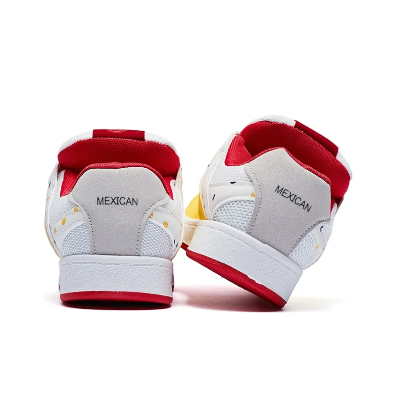 MEXICAN Slip Resistant, Abrasion Resistant, Lightweight Low Top Skateboard Shoes Unisex-5