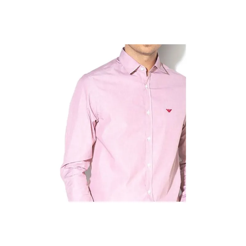 EMPORIO ARMANI Shirt Men's Pink-3