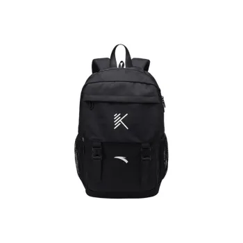 Anta Basketball Collection PU Double Coated Backpack Regular Unisex Black