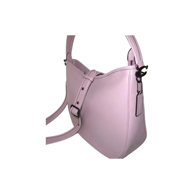 COACH Tabby Smooth Leather Handbag, Shoulder Bag, Crossbody Bag, Shoulder Bag Tubas Women's Purple-4