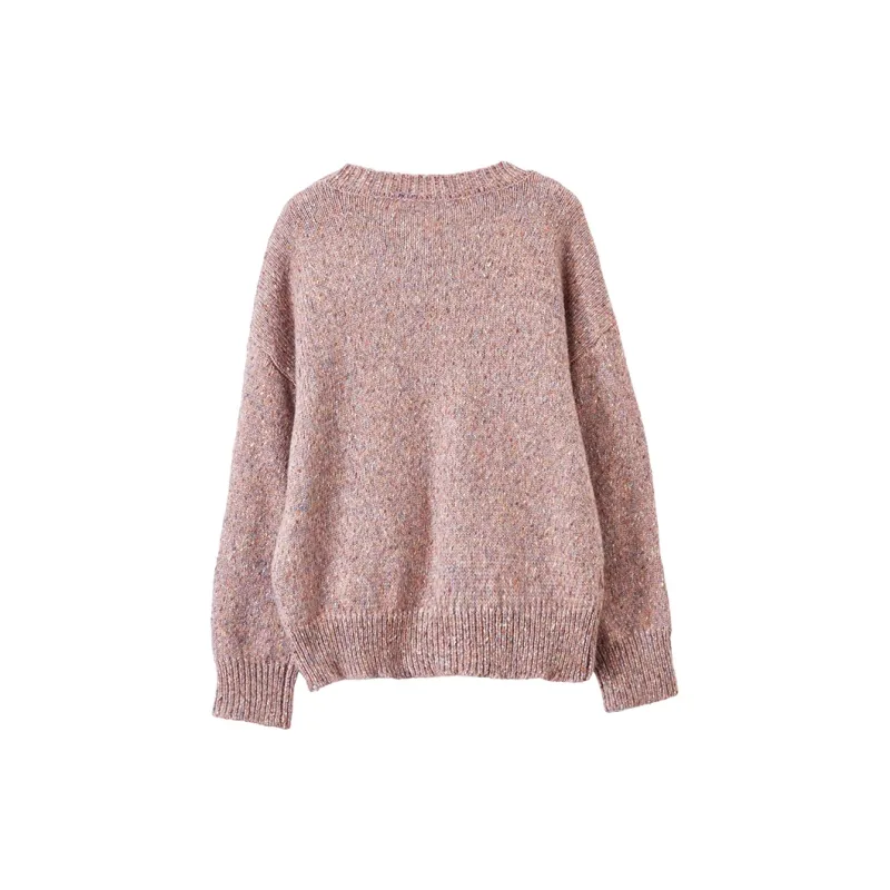 XIANGYING Sweaters Women's Pink-1