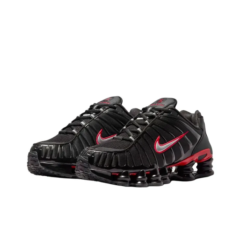 Nike Shox Tl Black University Red-2