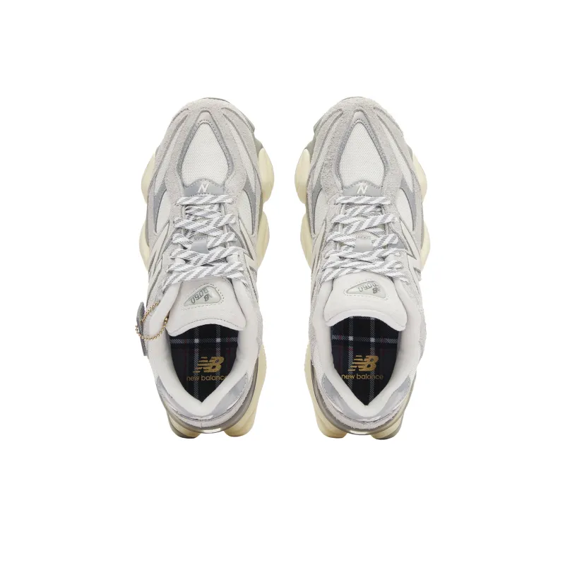 New Balance 9060 Light Grey White-4