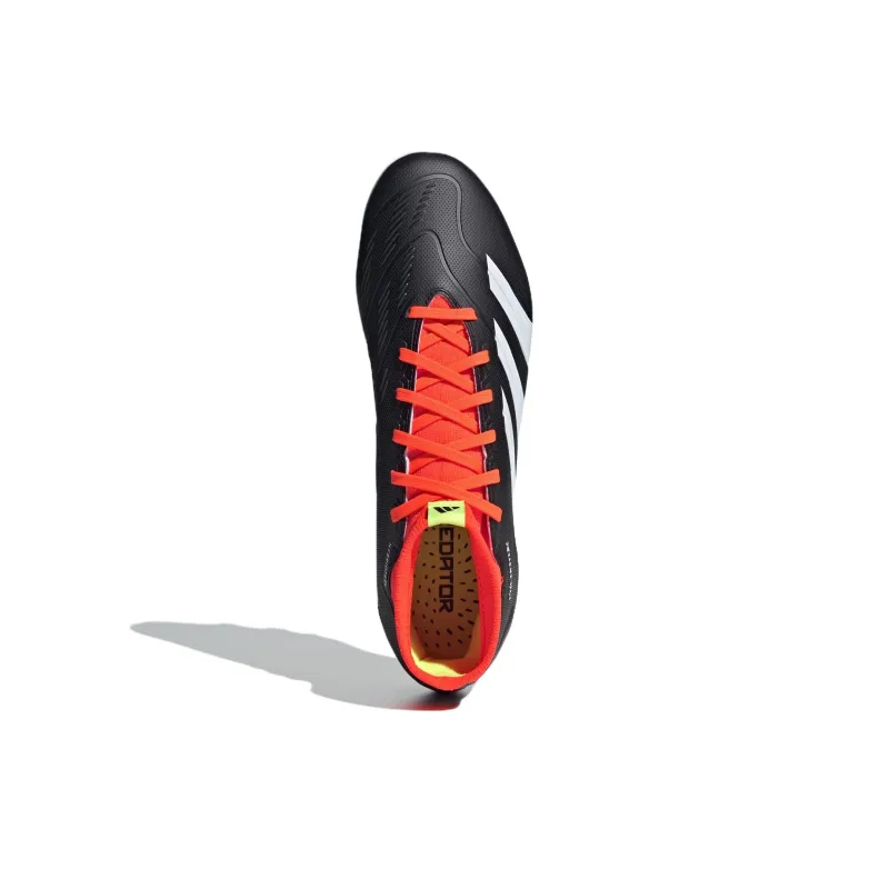 Adidas Predator 24 League Sock Mg Core Black Cloud White Solar Red-3