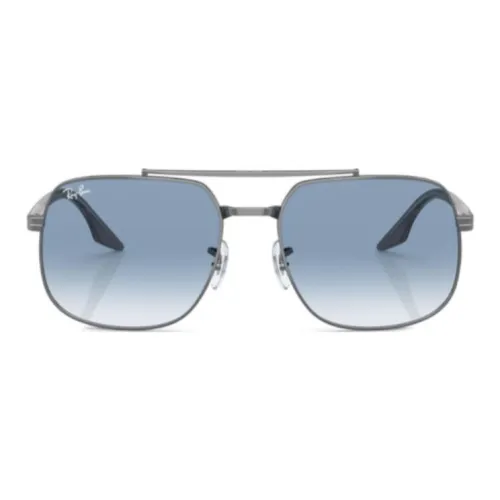 RayBan Metal Aviator Sunglasses Women's Bronze