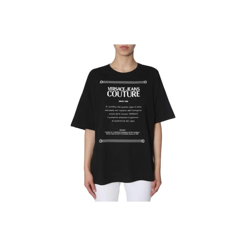 VERSACE T Shirts Women's Black-1