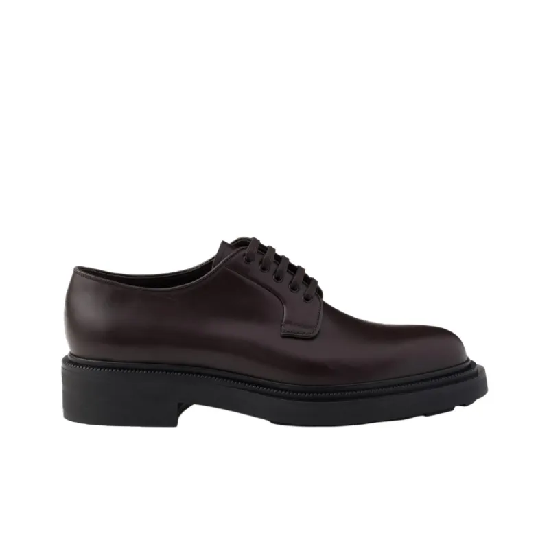 PRADA Casual Shoes 4.5cm Men's Brown-1