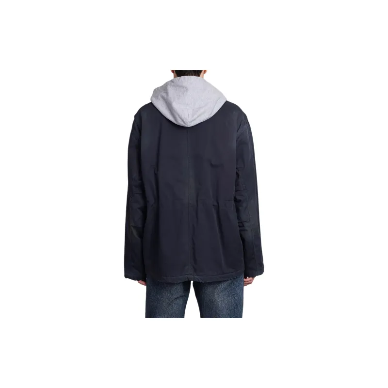 Balenciaga Double Layered Workwear Parka-4