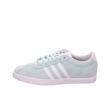 Adidas Courtset Anti Slip Wear Resistant Low Top Tennis Shoes Women's Blue