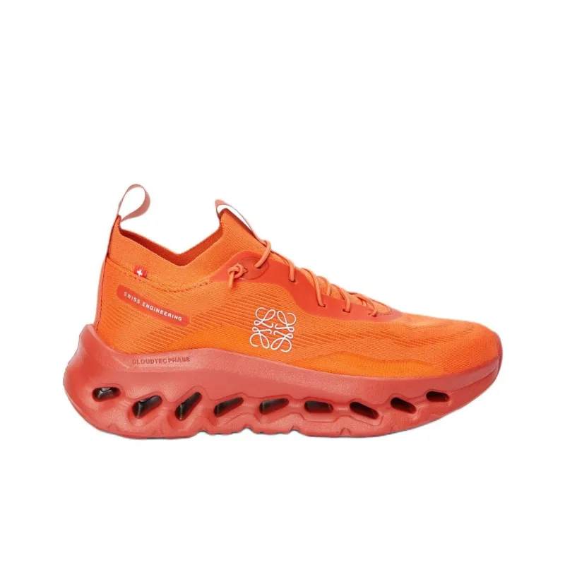 On x LOEWE CLOUDTILT Low Top Casual Shoes Women's Orange-1