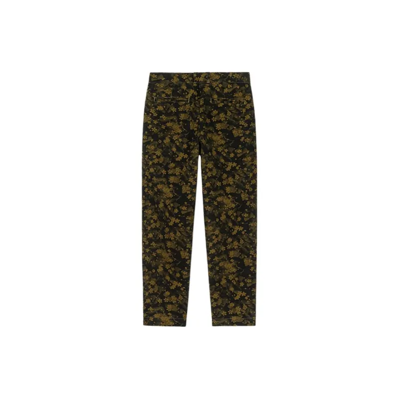 Timberland Casual Pants Women's Dark Olive Print-1