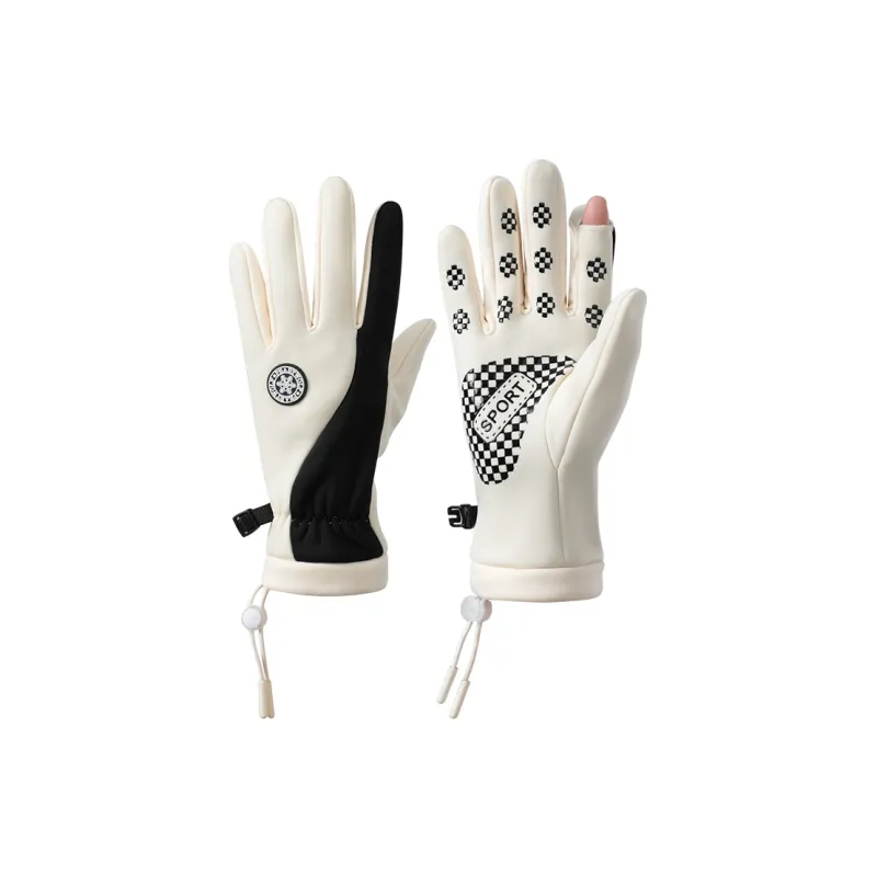 NANJIREN Thickened Warm Gloves Unisex-5
